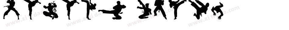 Karate Chop字体转换